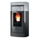 Poêle à granulés Edilkamin Vyda2 Evo Pierre ollaire 12.6 kW – Image 13