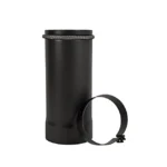 TUYAU DE FUMÉE TÉLESCOPIQUE NOIR -150 mm