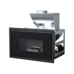 Cheminée à granulés canalisable MCZ Vivo 90 Comfort Air 9 – 8.9 kW Sortie Fumée Supérieure – Image 3