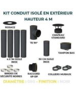 KIT CONDUIT ISOLE EN EXTERIEUR - 4 MÈTRES – Image 5