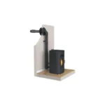 KIT VENTOUSE HORIZONTAL SORTIE LATÉRALE Ø80/125 NOIR - DINAK