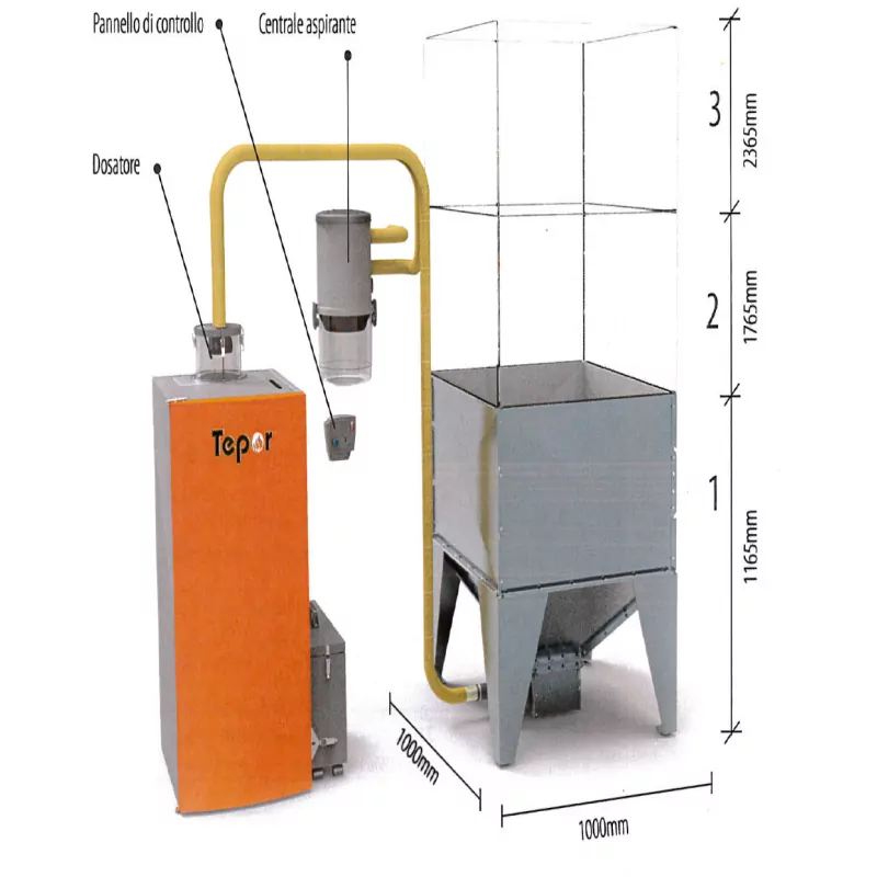 reserve-a-granules-pour-chargement-pneumatique-790.webp Silo / Réserve à granulés pour chargement pneumatique 790Kg – Image 1
